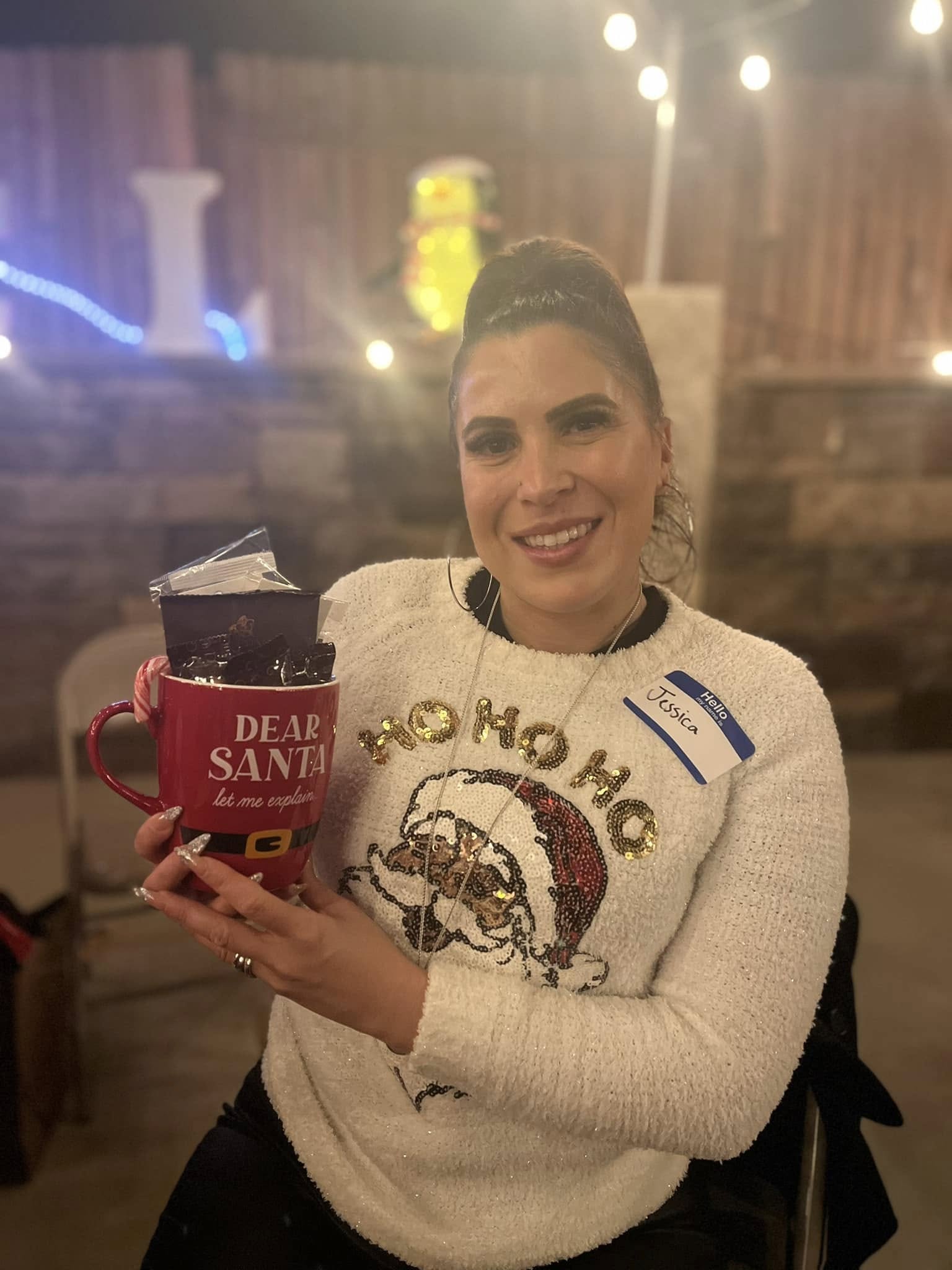 Mug from a previous Ladies Christmas Social Mug Exchange